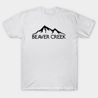 Ski Beaver Creek Colorado Skiing Snowboarding T-Shirt